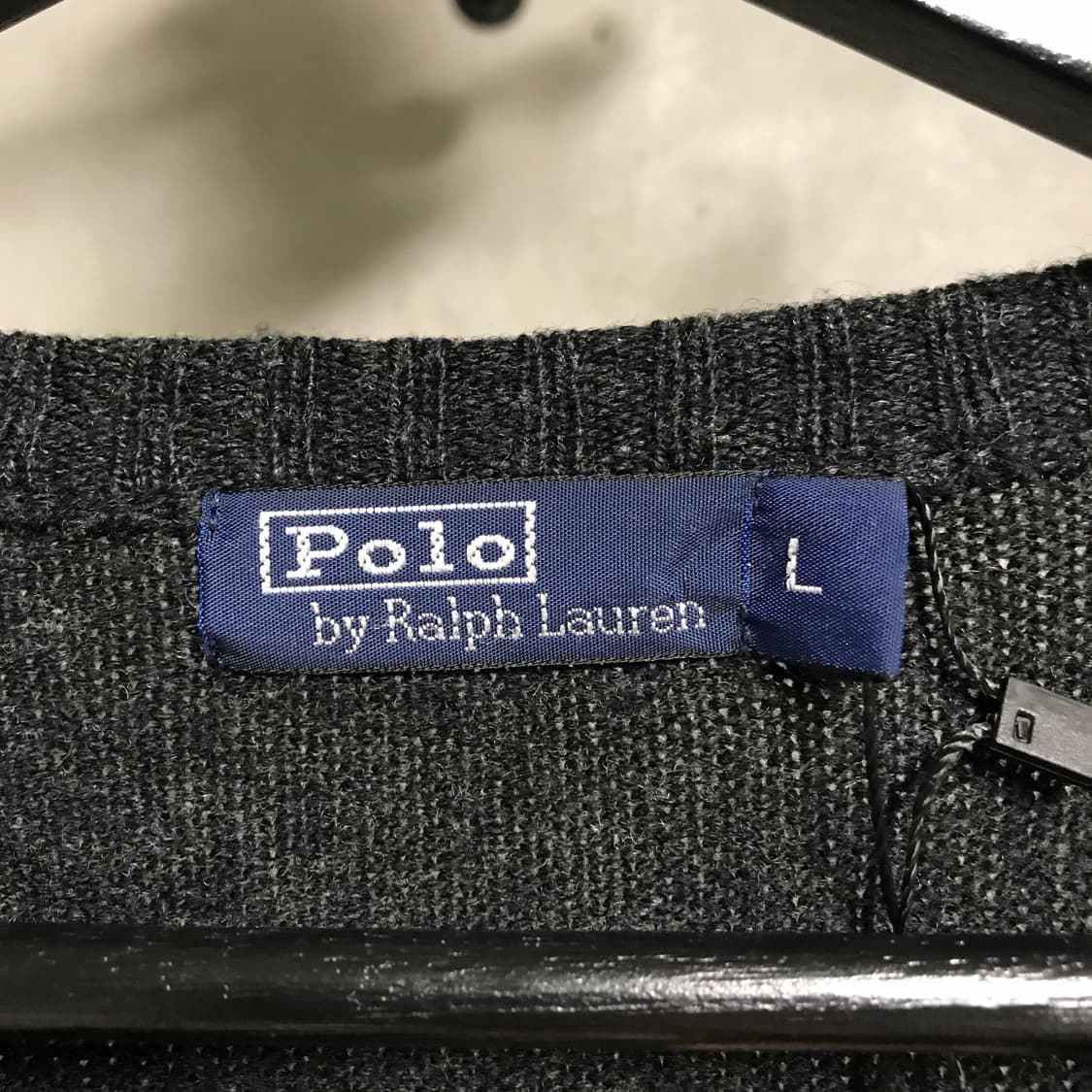 폴로 랄프로렌 니트 차콜 L 상품이미지5
