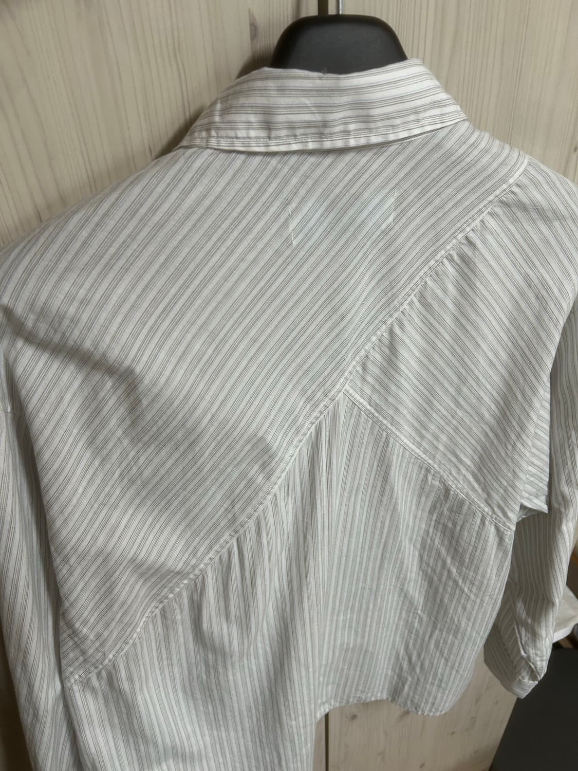 웨이비니스 Horizon Stripe Shirt Black (1) 상품이미지2