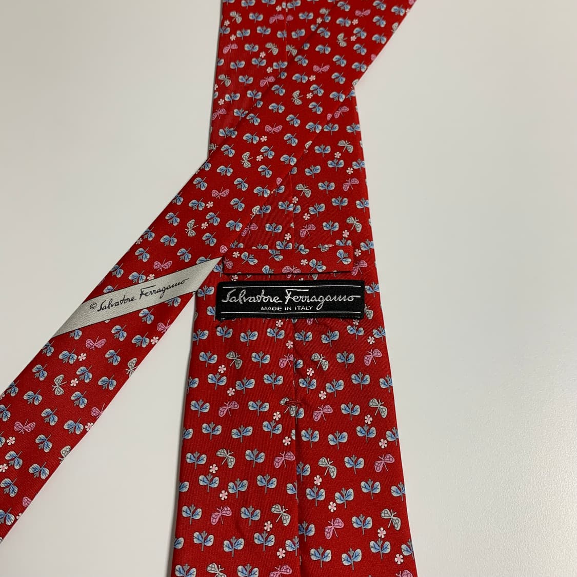 살바토레 페레가모(Ferragamo) 이태리 100실크 최상급 명품넥타이 상품이미지5
