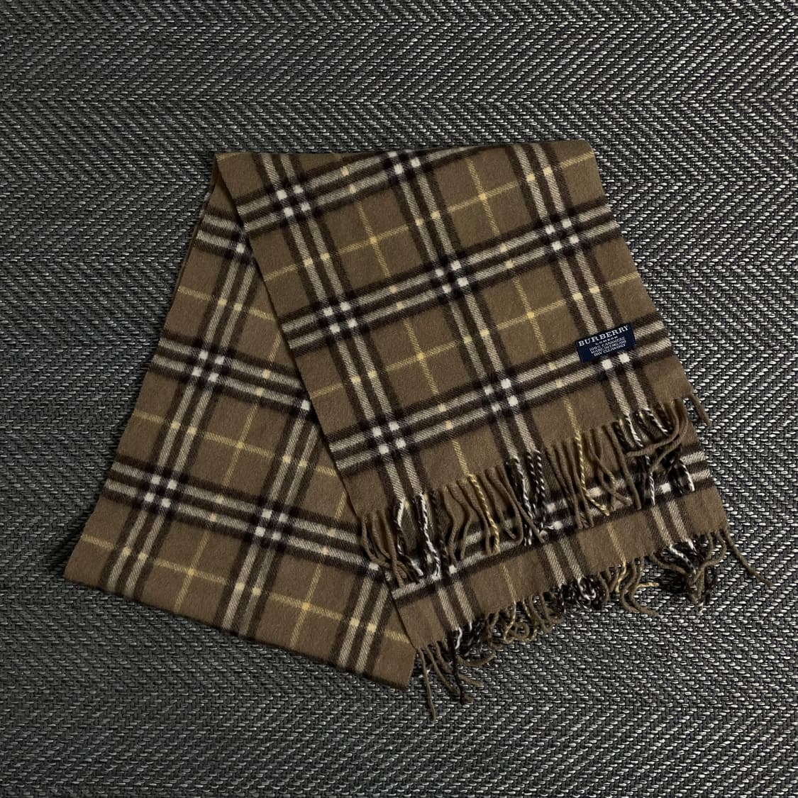 버버리 아카이브 노바체크 캐시미어 머플러y 3159 상품이미지2