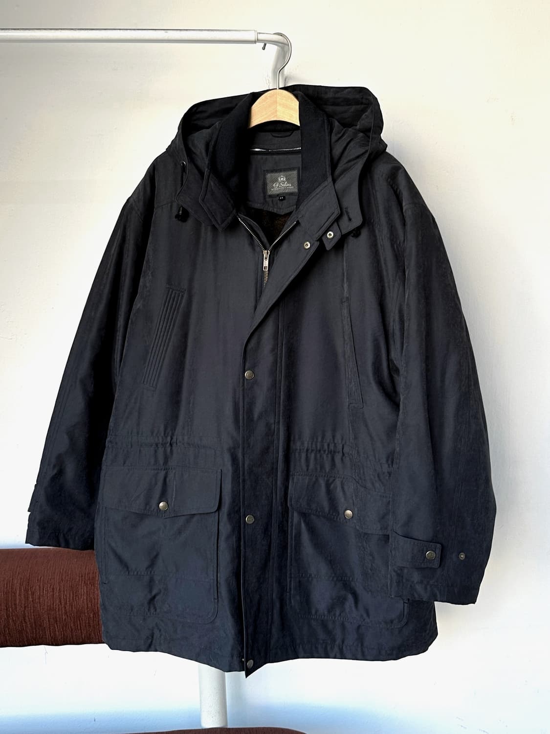 2way fake fur liner design mil over coat 상품이미지1