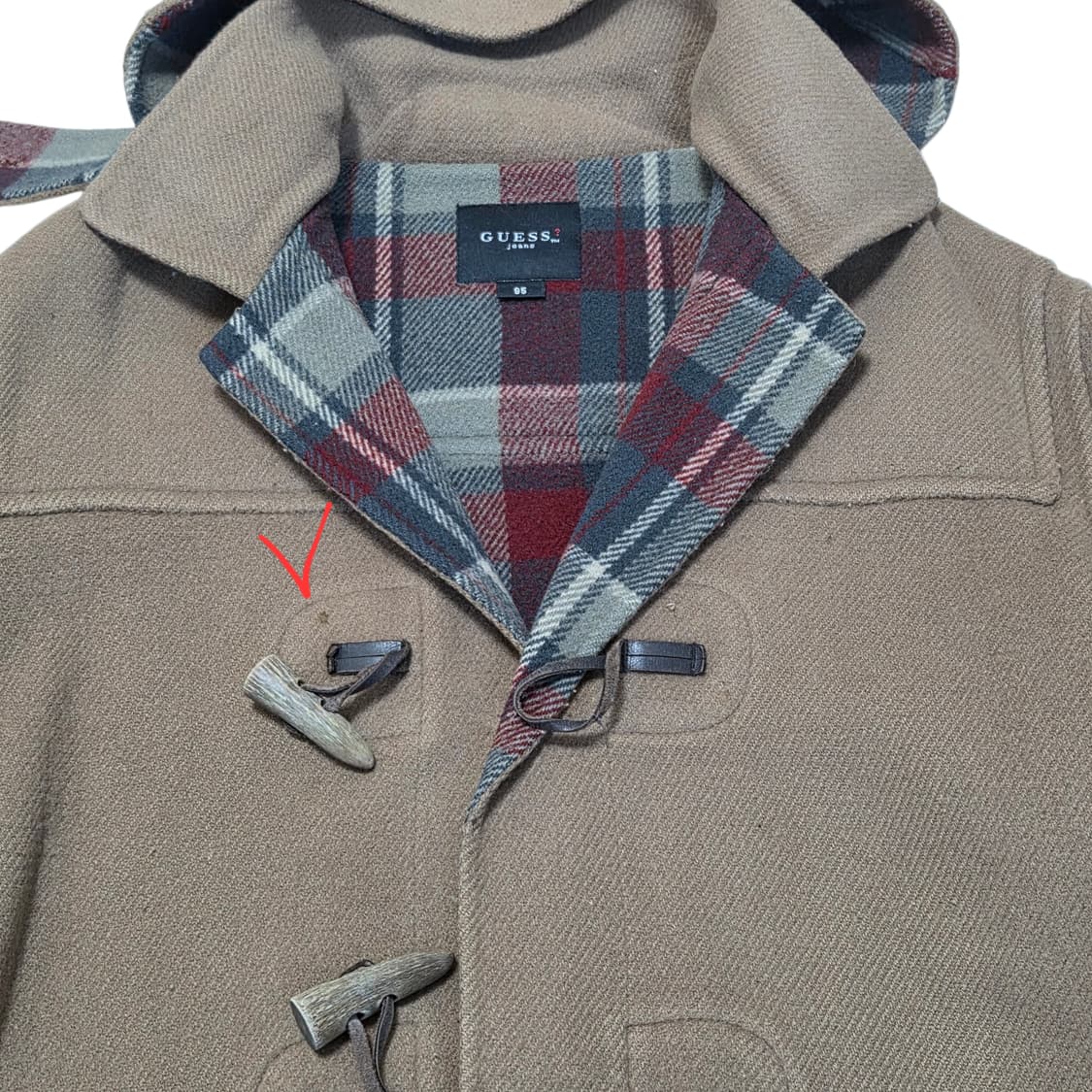 Guess 게스 올드 빈티지 더플 떡볶이 코트 상품이미지9