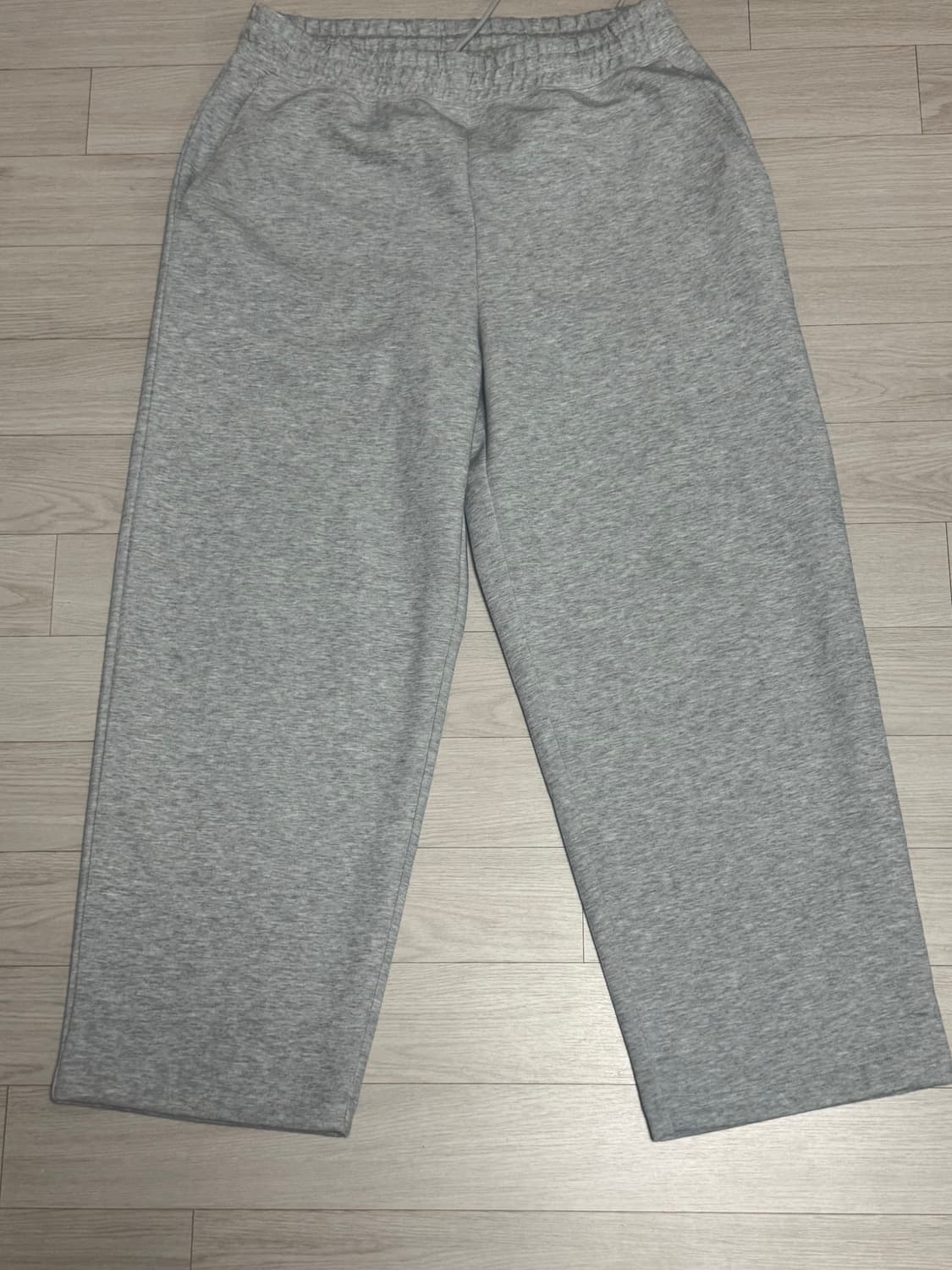 유니클로 스웨트 와이드팬츠 XL 상품이미지2