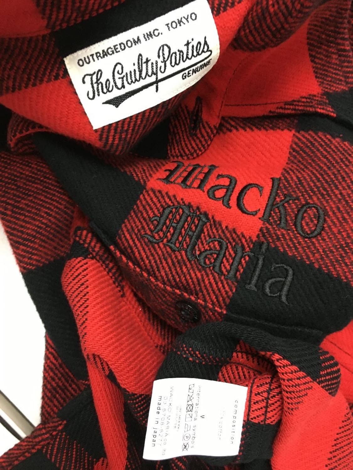 와코마리아24ss BLOCK CHECK FLANNEL 상품이미지4