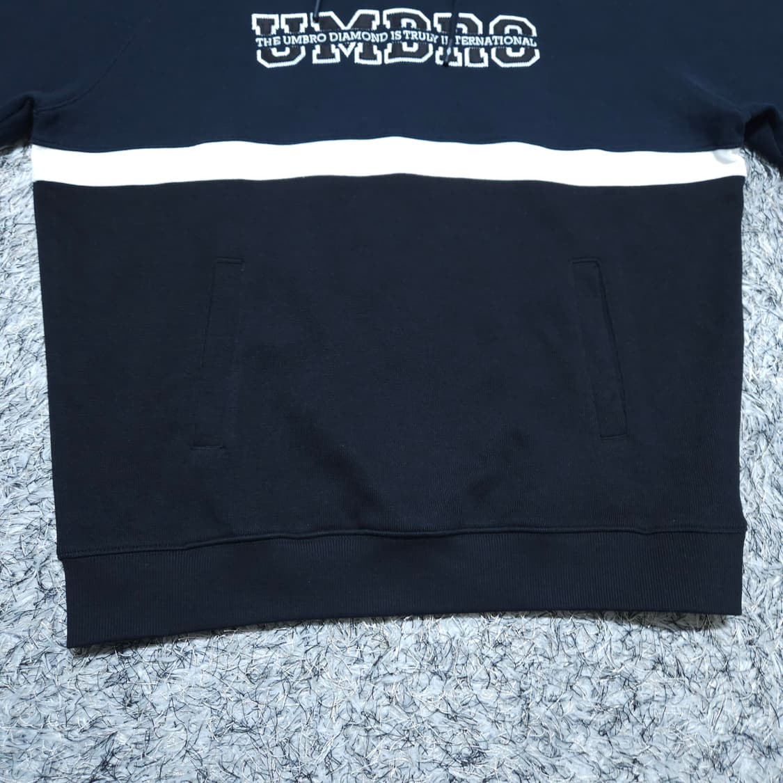 엄브로) M 남자 오버핏 유니온 트랙 후드티셔츠 / 왕눈이샵 상품이미지5