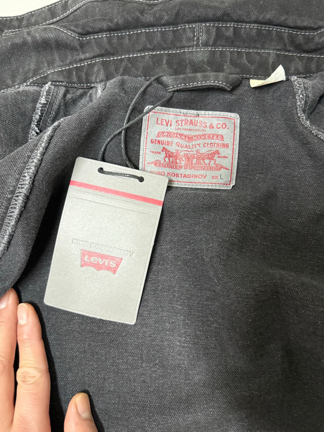 키코 코스타디노브 x 리바이스 데님 자켓 L 상품이미지3