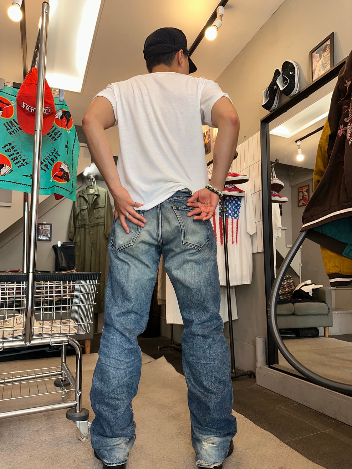 Paul Smith jeans distressed washed denim 상품이미지3