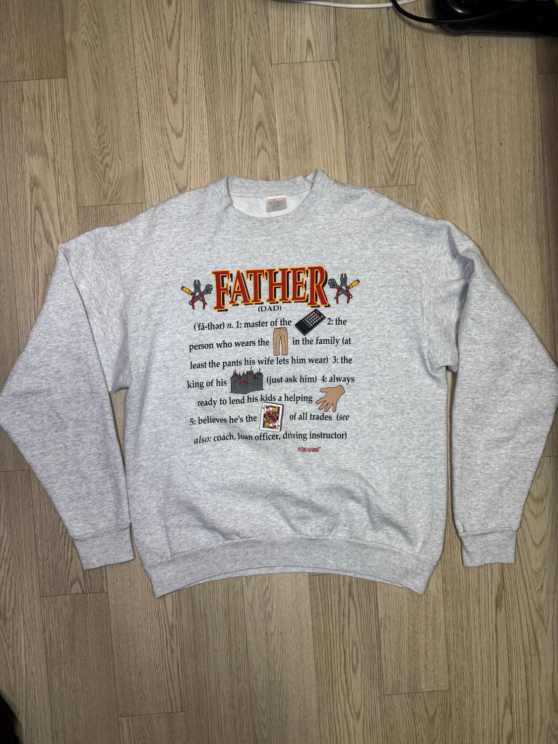 00‘s 러셀 스타일 father 스웻셔츠 상품이미지1