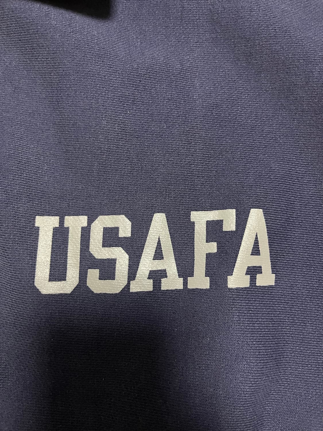 브론슨 USAFA 하프 집 스웻셔츠 네이비 상품이미지4