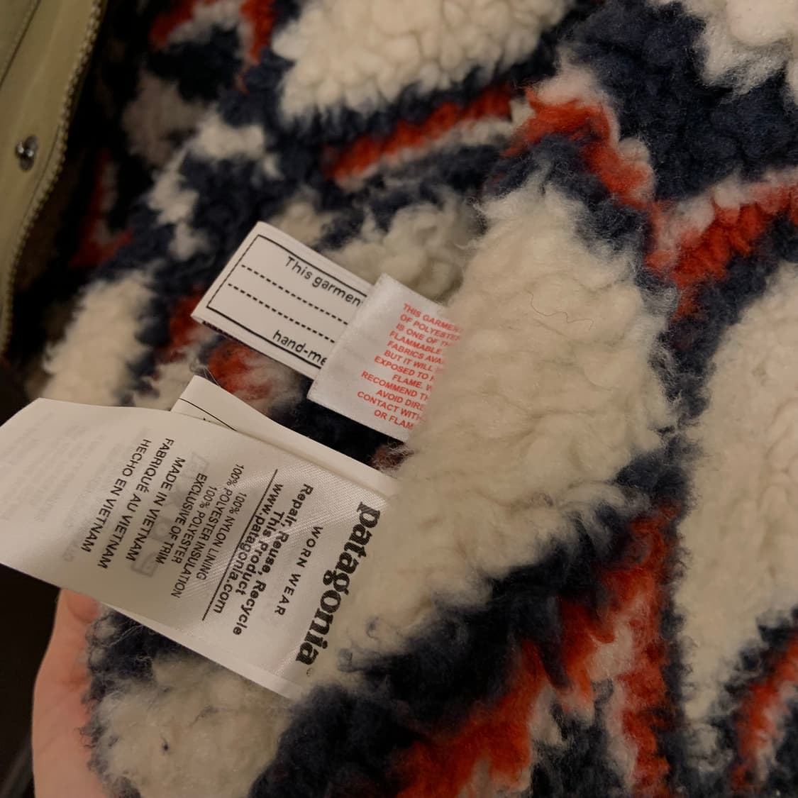 파타고니아 인퍼노 양털 자켓 상품이미지5