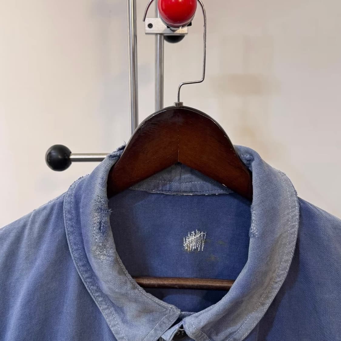 80s 유러피안 프렌치 워크자켓  (3-포켓 / 인디고) 상품이미지5