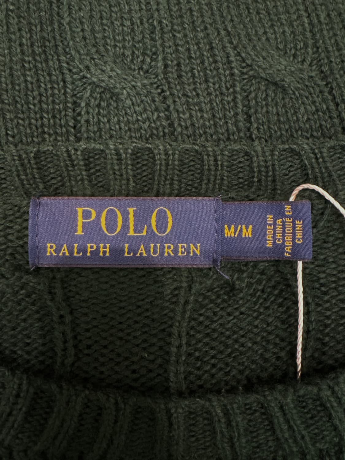 폴로 랄프로렌 꽈배기 니트 상품이미지9