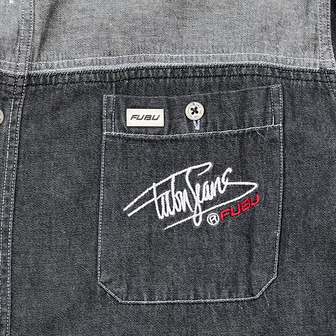 후부 올드스쿨 자수 셔츠 r2391 상품이미지8