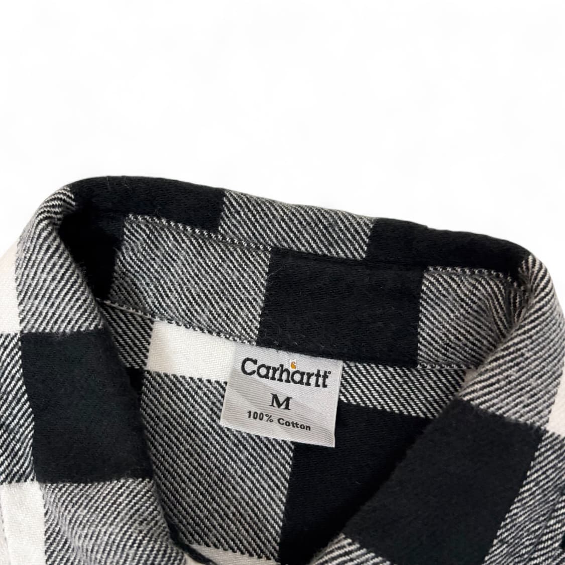 칼하트 carhartt 패치 로고 체크 셔츠 상품이미지5