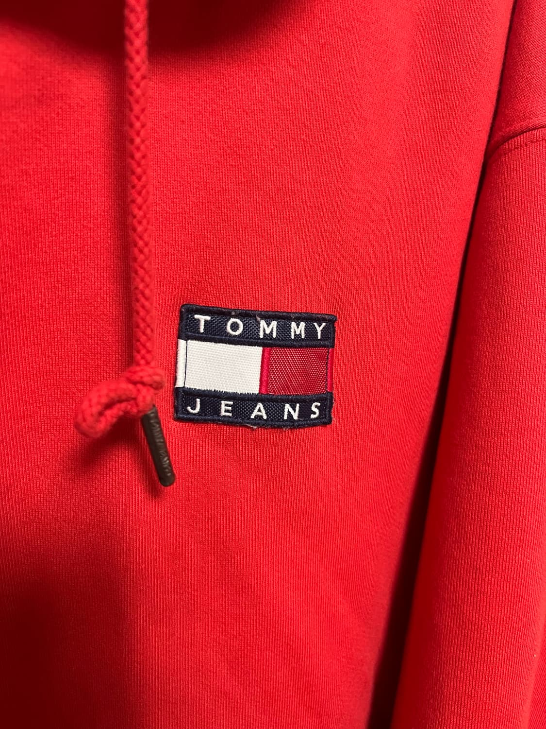 타미진스 레드 후드티 상품이미지2