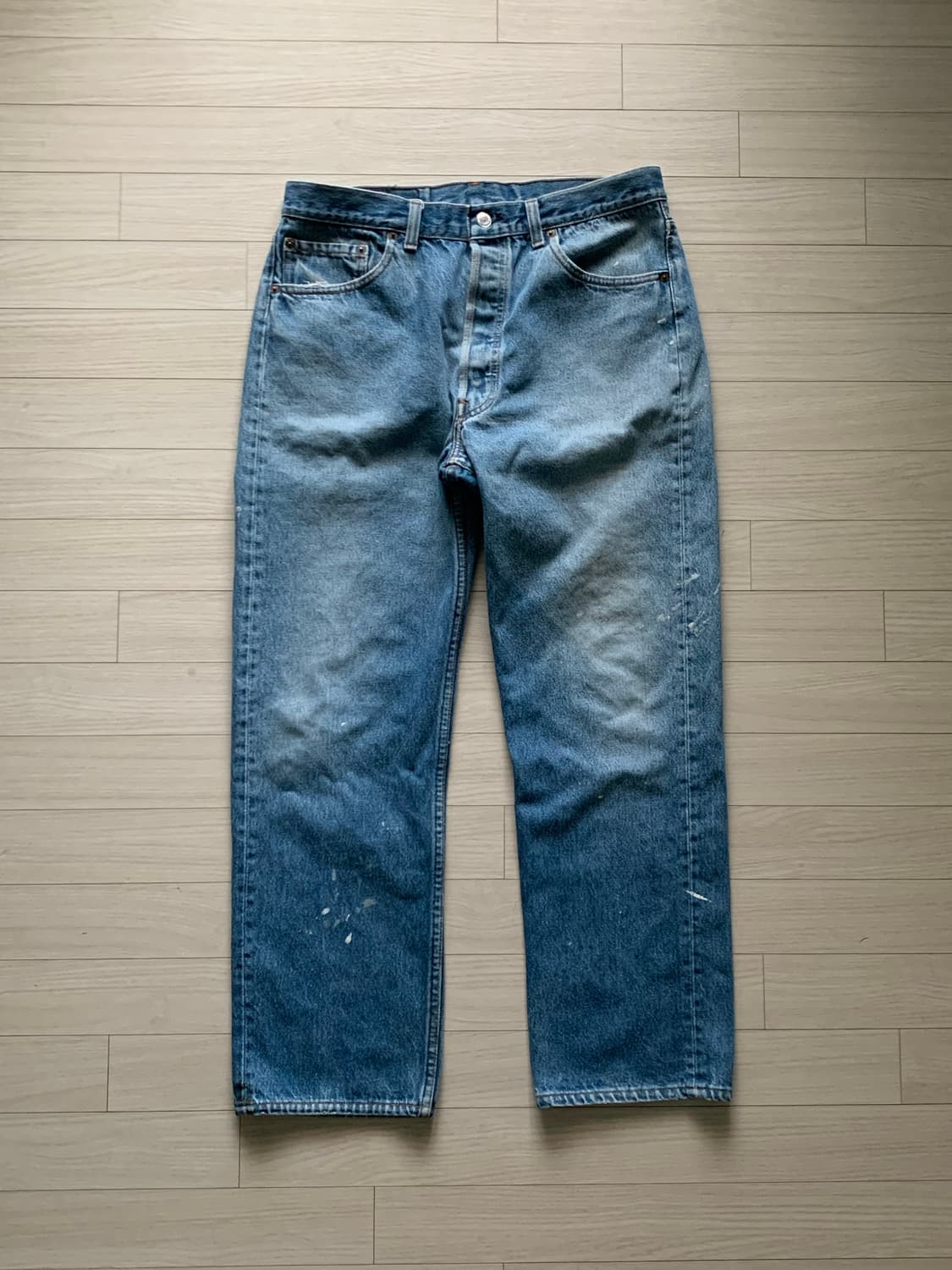80-90s 리바이스 501 데님팬츠 36X31 상품이미지2