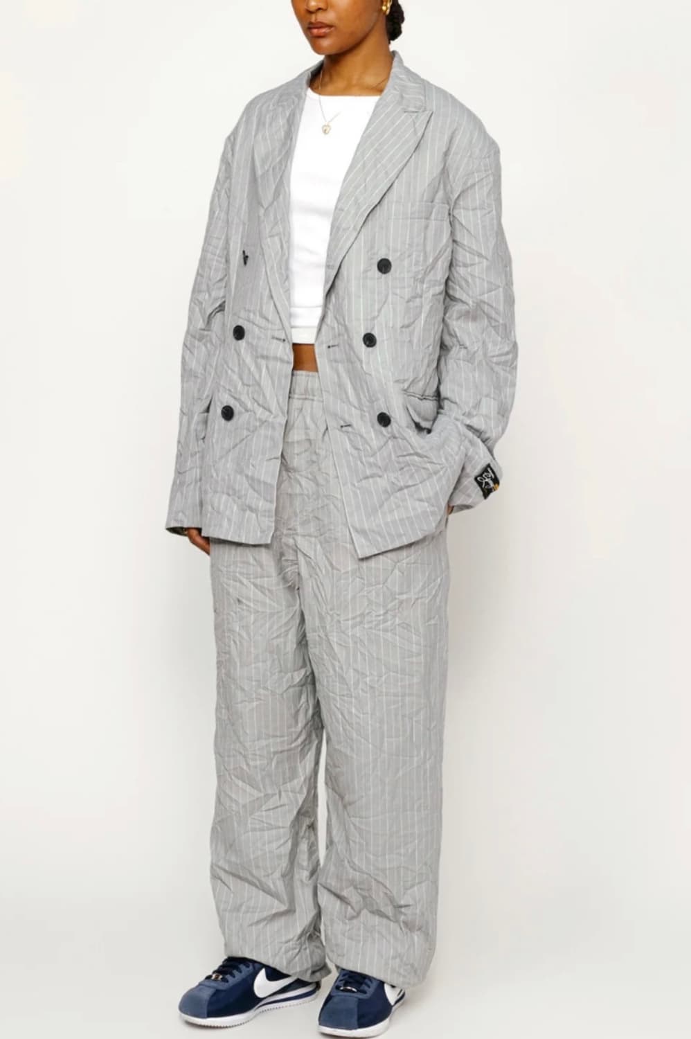 STUSSY 스투시 BEACH PANT 스트라이프 S 상품이미지1