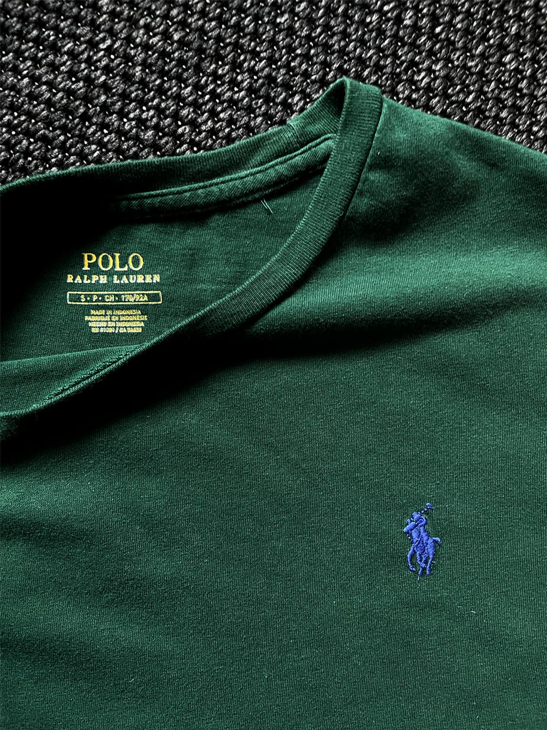 폴로 라운드넥 포니 반팔 티셔츠 상품이미지4