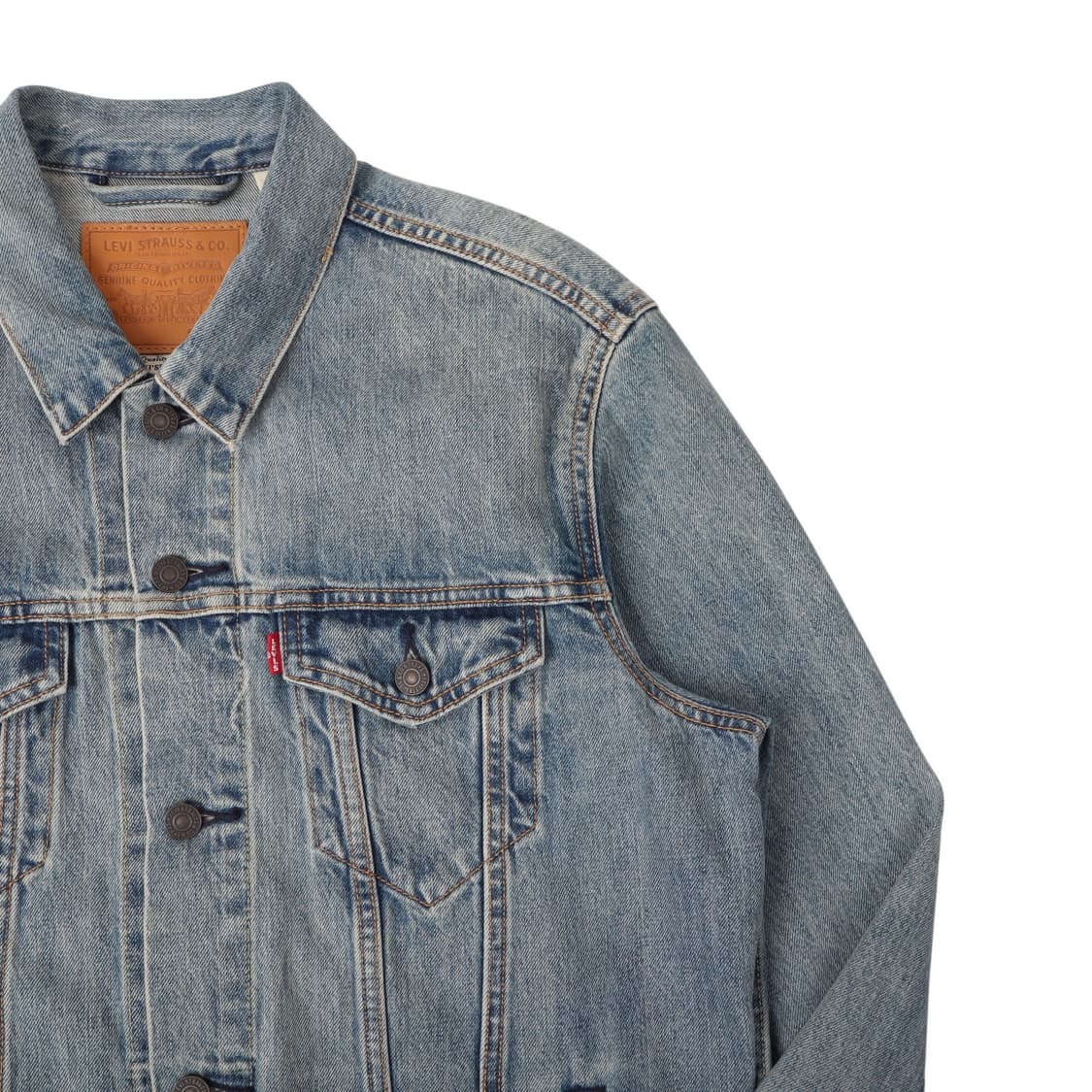 리바이스 3rd 트러커 연청 데님자켓 상품이미지3