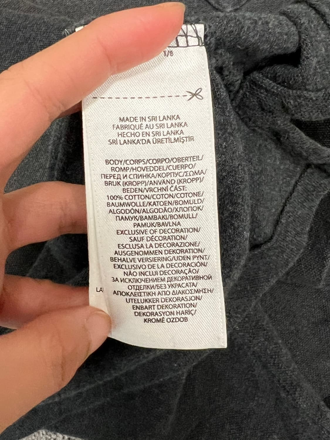 (L) 폴로 커스텀 슬림 핏 카라 티 차콜 상품이미지4