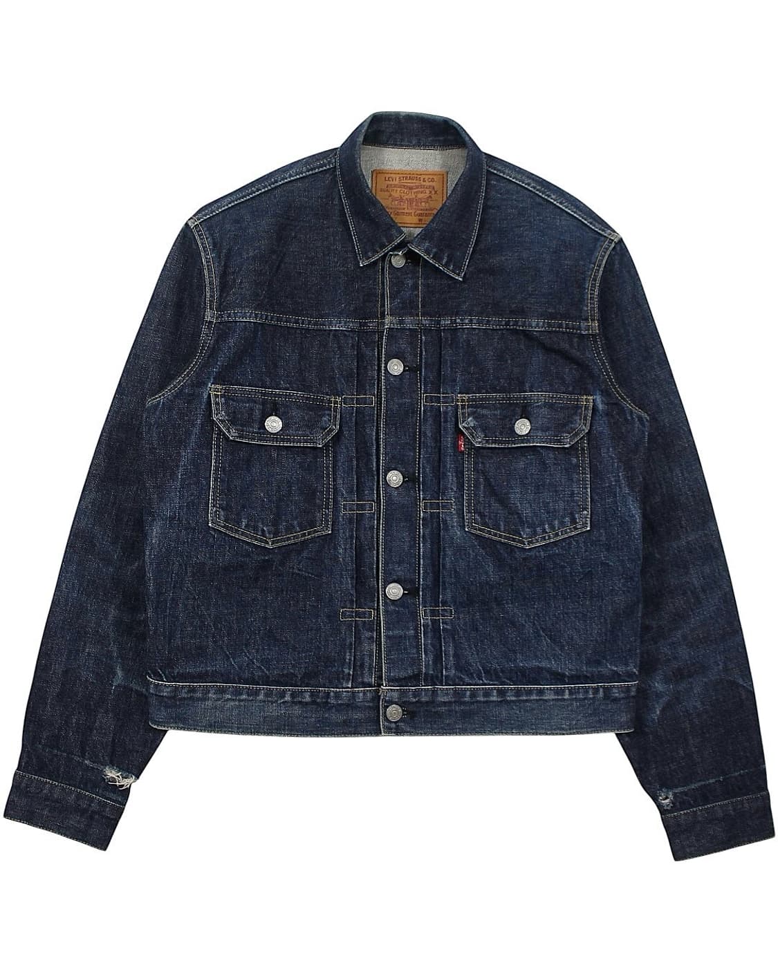 1997 LVC 71507XX 2세대 데님 자켓 빅E 셀비지 리바이스 상품이미지1
