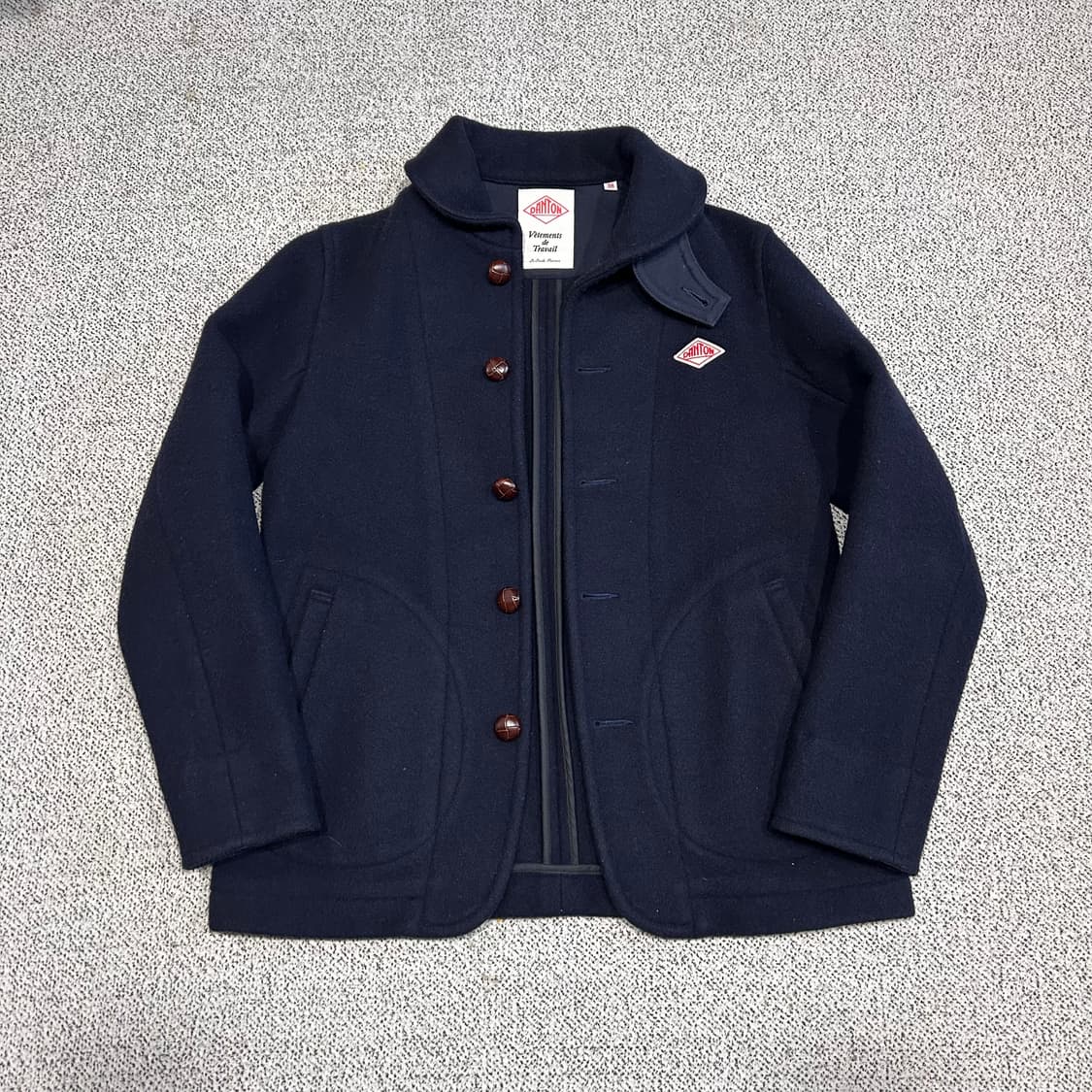 단톤 울 하프코트 상품이미지1