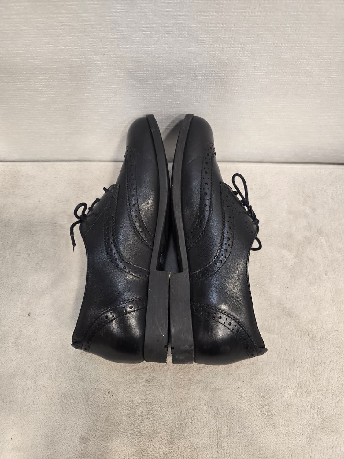 버켄스탁 라라미로 블랙 윙팁 구두 230 상품이미지5