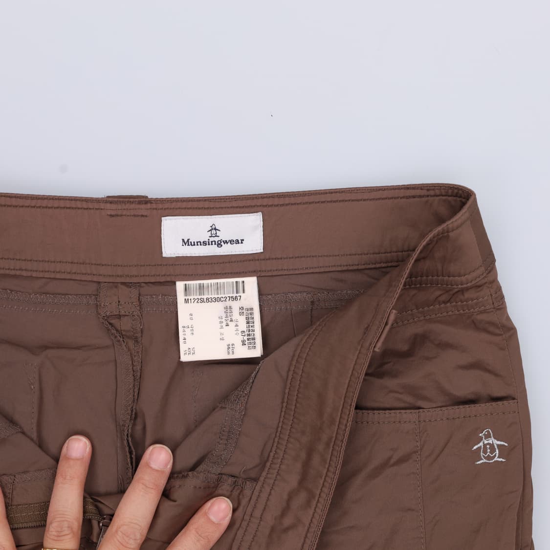 67-94 먼싱웨어 여성 7부바지 0402H1 상품이미지4