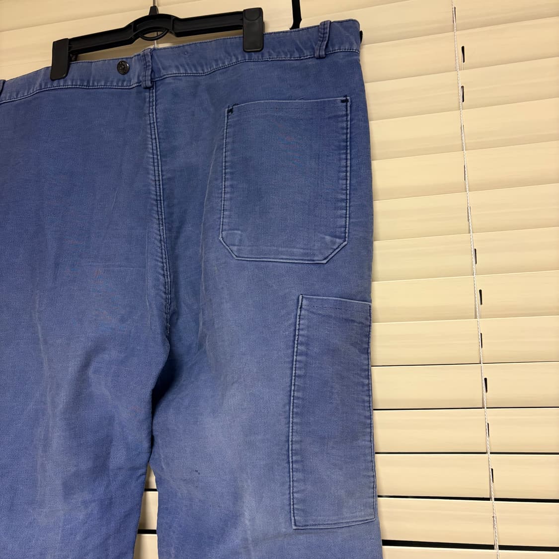 40s 빈티지 프렌치 몰스킨 워크 팬츠 굿페이드 36 상품이미지7