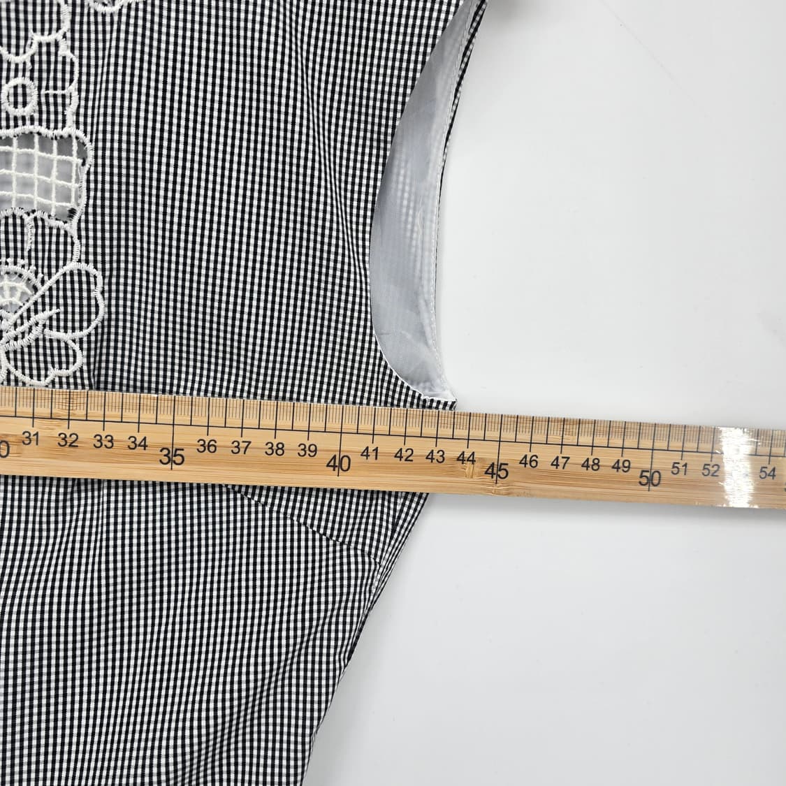 일본 빈티지 체크 플라워 레이스 롱 원피스  상품이미지2