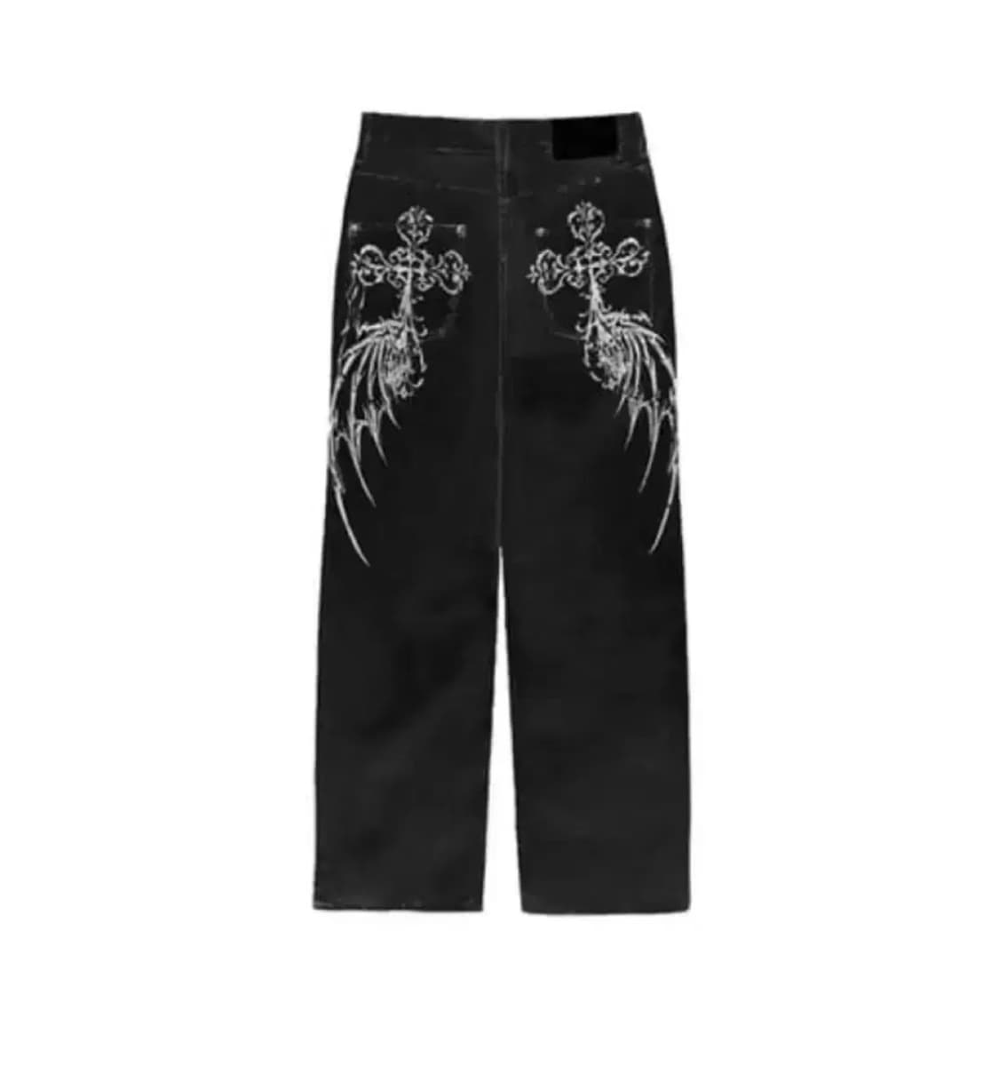 본네 그래픽팬츠 블랙 2사이즈 상품이미지1