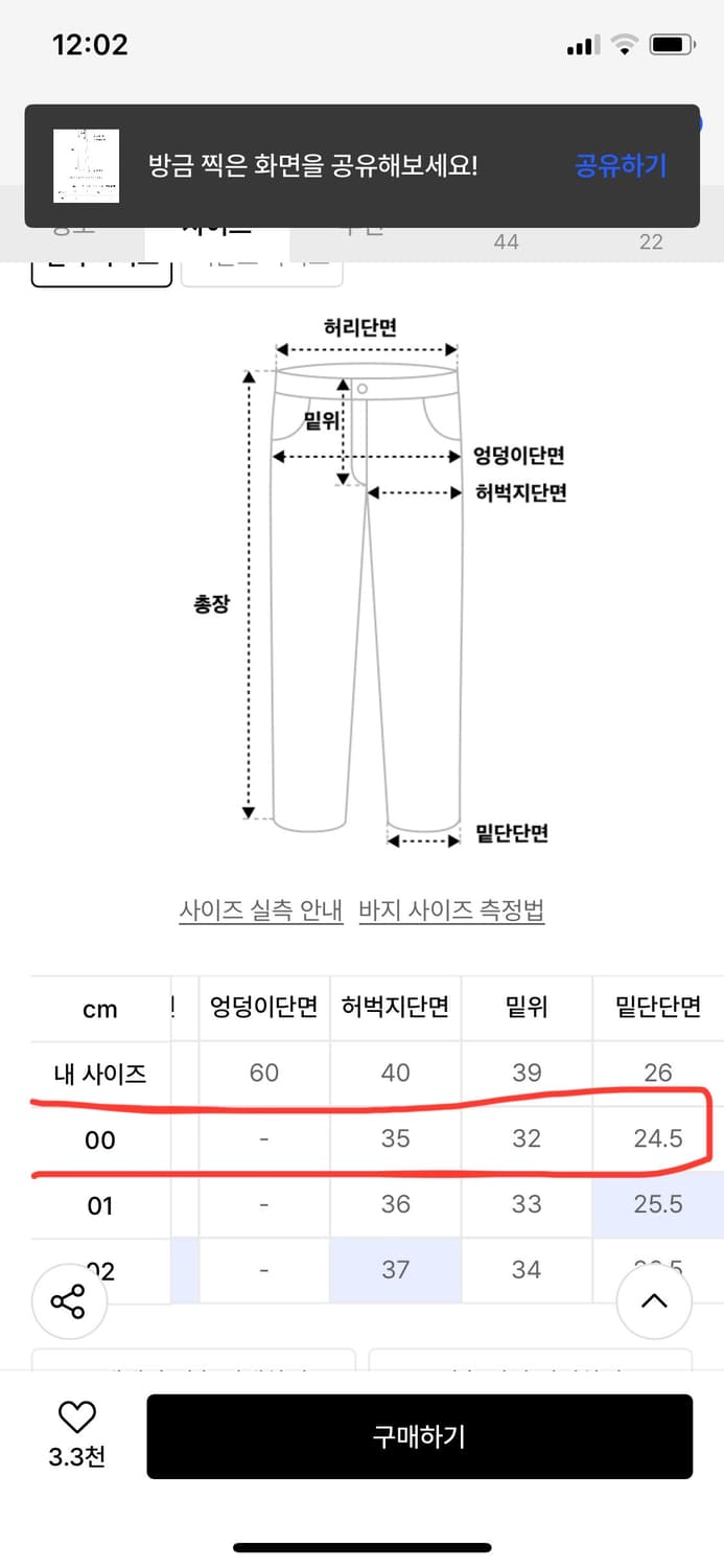 카락터 karactor 더블니 팬츠 ptery 라이트 그레이 워크팬츠 상품이미지8