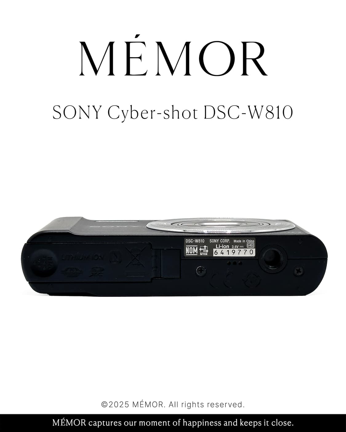 아이브 레이 픽♥️SONY DSC-W810 /박스포함, 작례 O 상품이미지4
