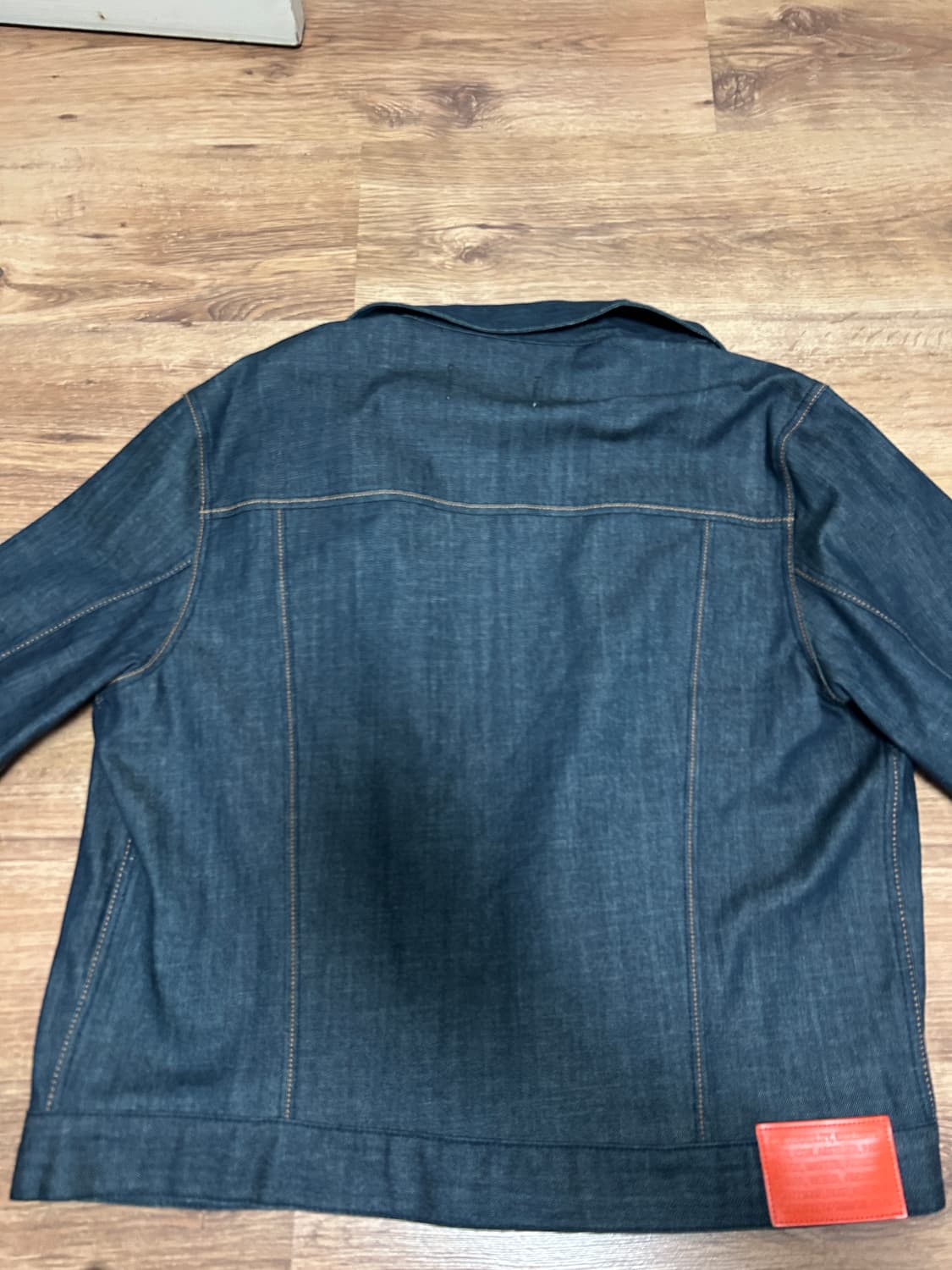 플랙 데님 자켓 051E 로우 상품이미지7