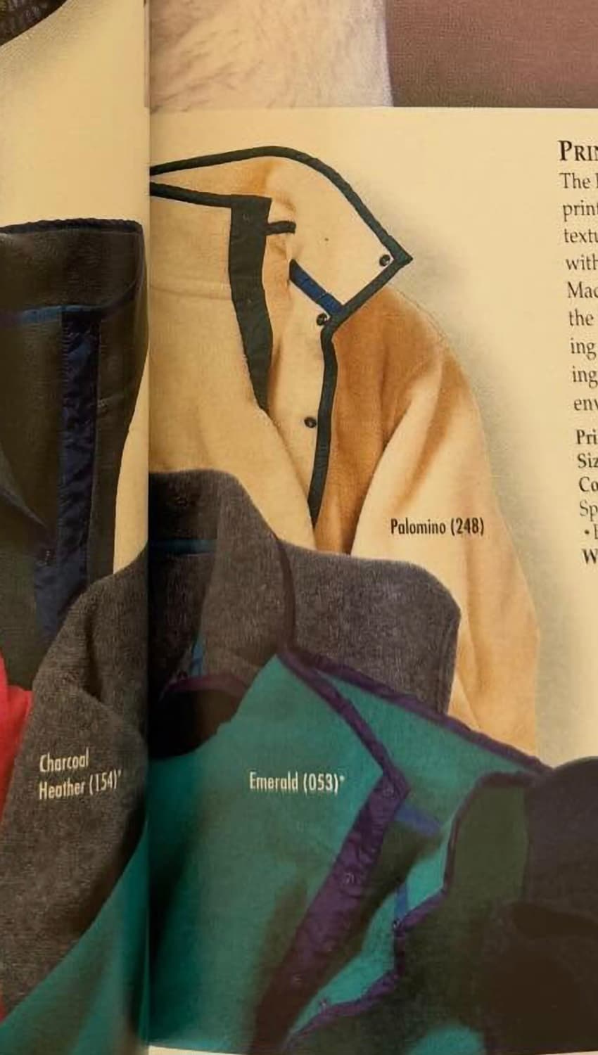 (XL)파타고니아 90s 아이보리/그린 신칠라 상품이미지5