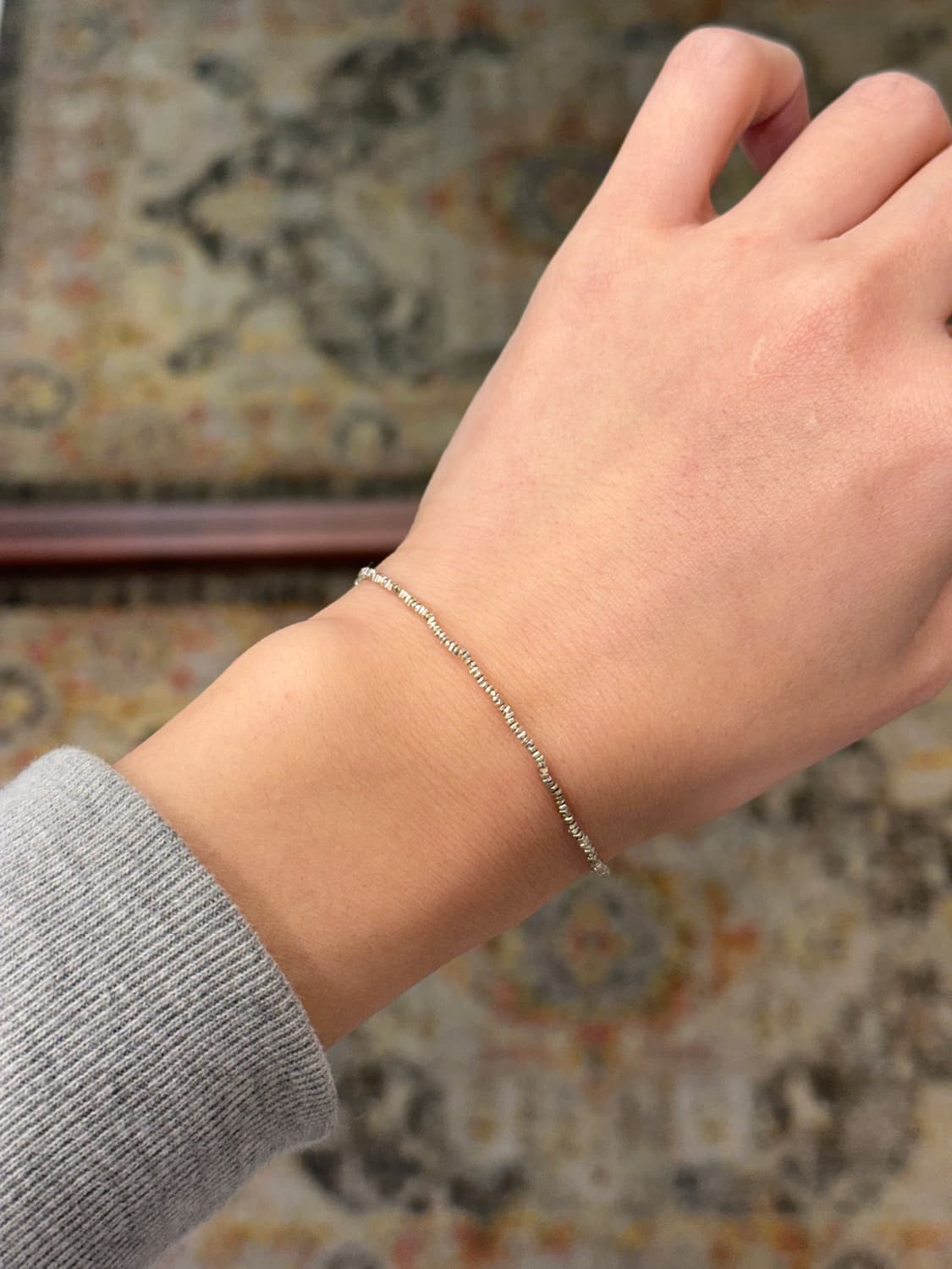 MUSTA Endless Spiral Silver Bracelet 상품이미지6