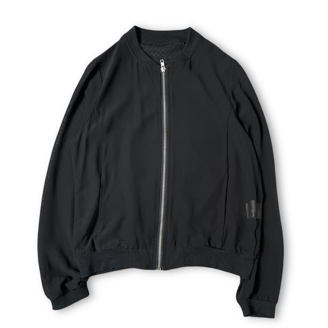 JPN 블랙 시스루 집업 자켓 M 상품이미지1