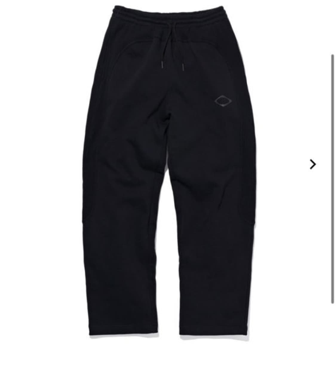 새상품 미스치프 롬버스 와플 팬츠 블랙 m 상품이미지1