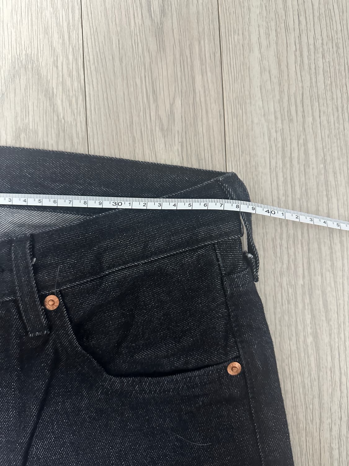 리바이스 501 블랙 셀비지 005013654 상품이미지6