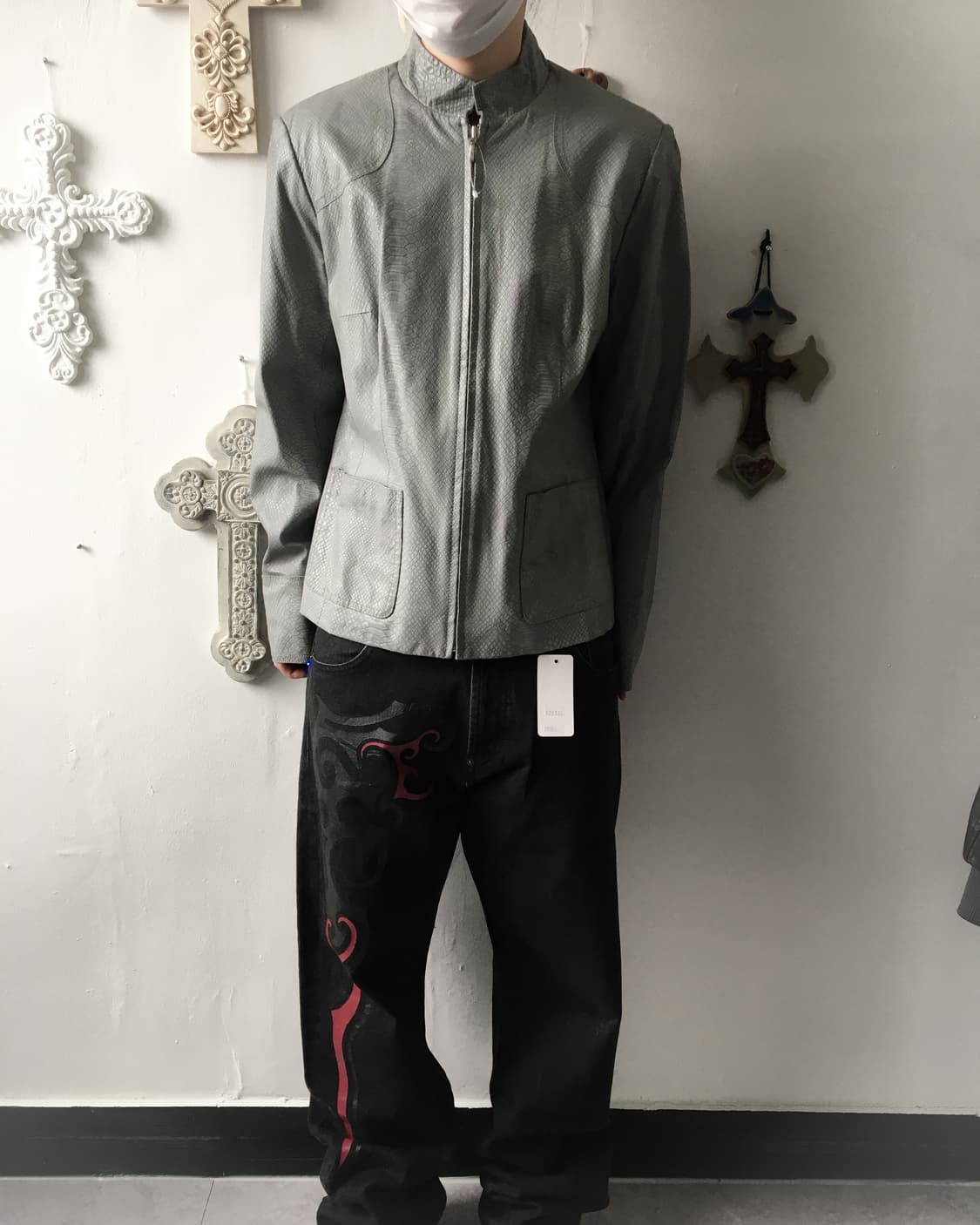 Python pattern jacket 상품이미지5