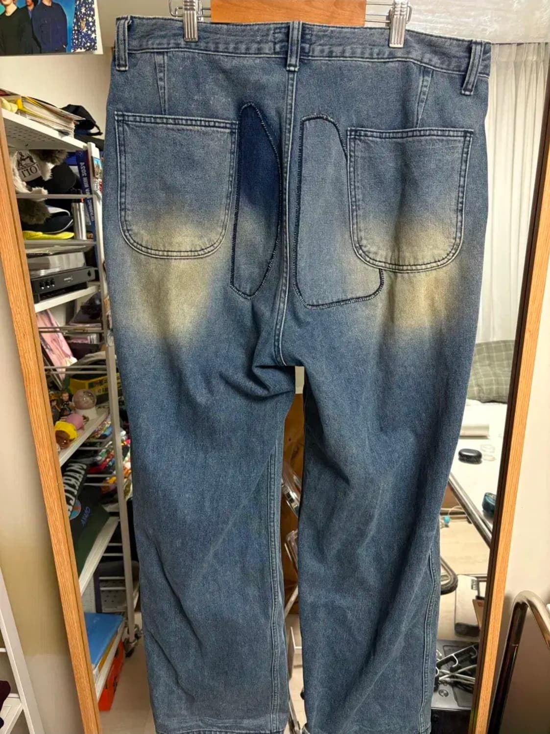 굿니스 40s us navy denim trousers 상품이미지2