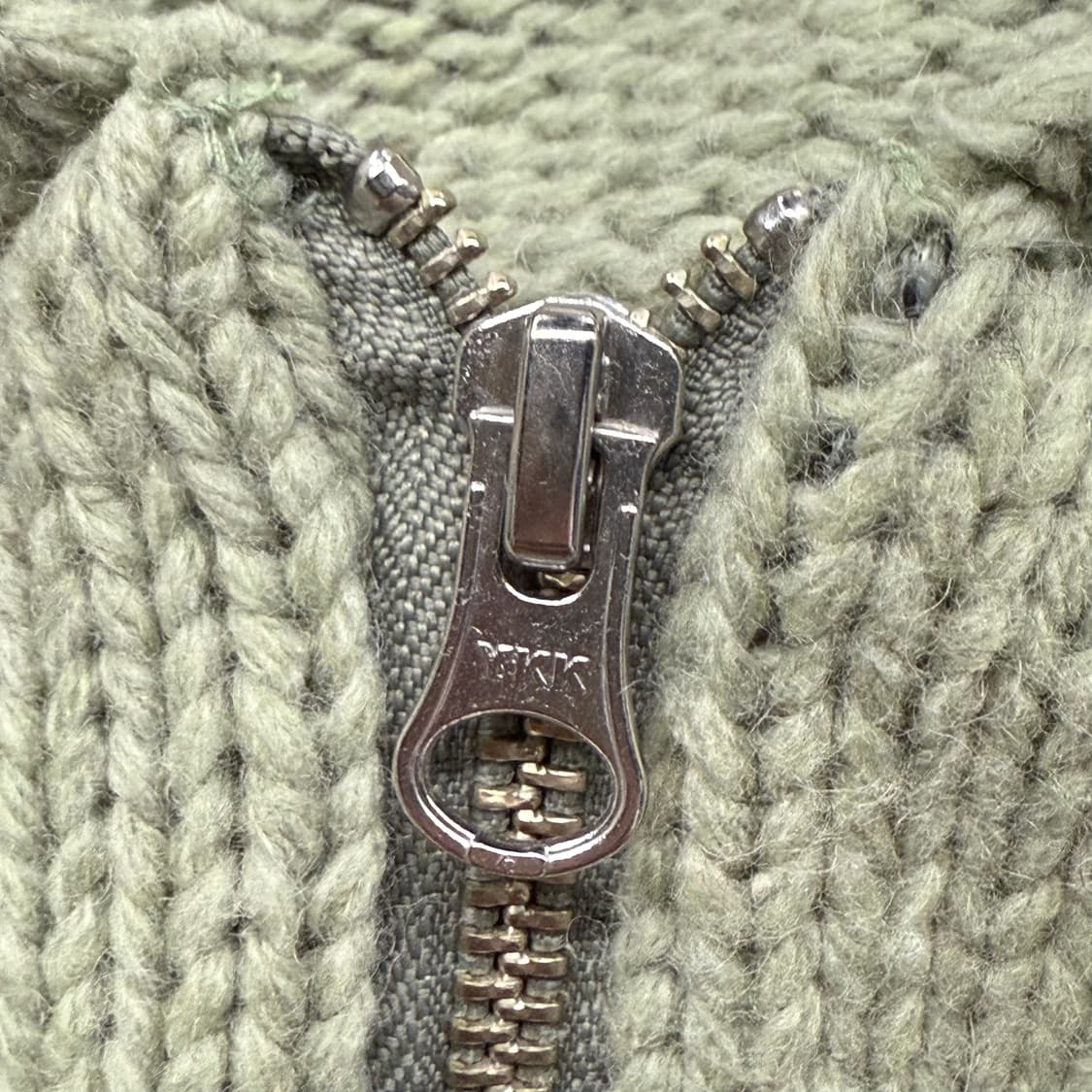 모리 빈티지 민트 니트 가디건 상품이미지7