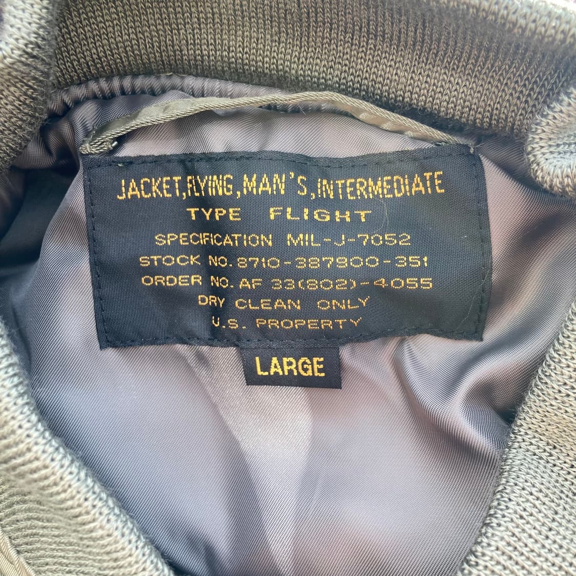 새상품 미군 에어포스 플라이트 ma1 ma-1 항공점퍼 상품이미지10