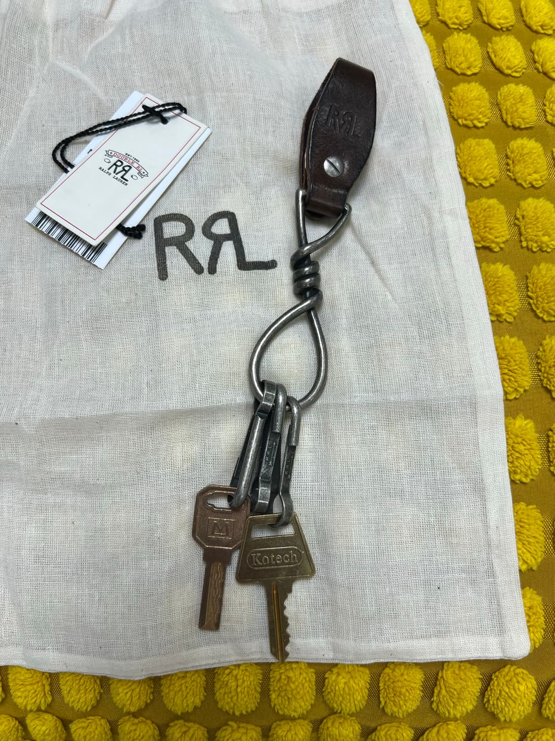 RRL(더블알엘) / 레더 키 포브 상품이미지2