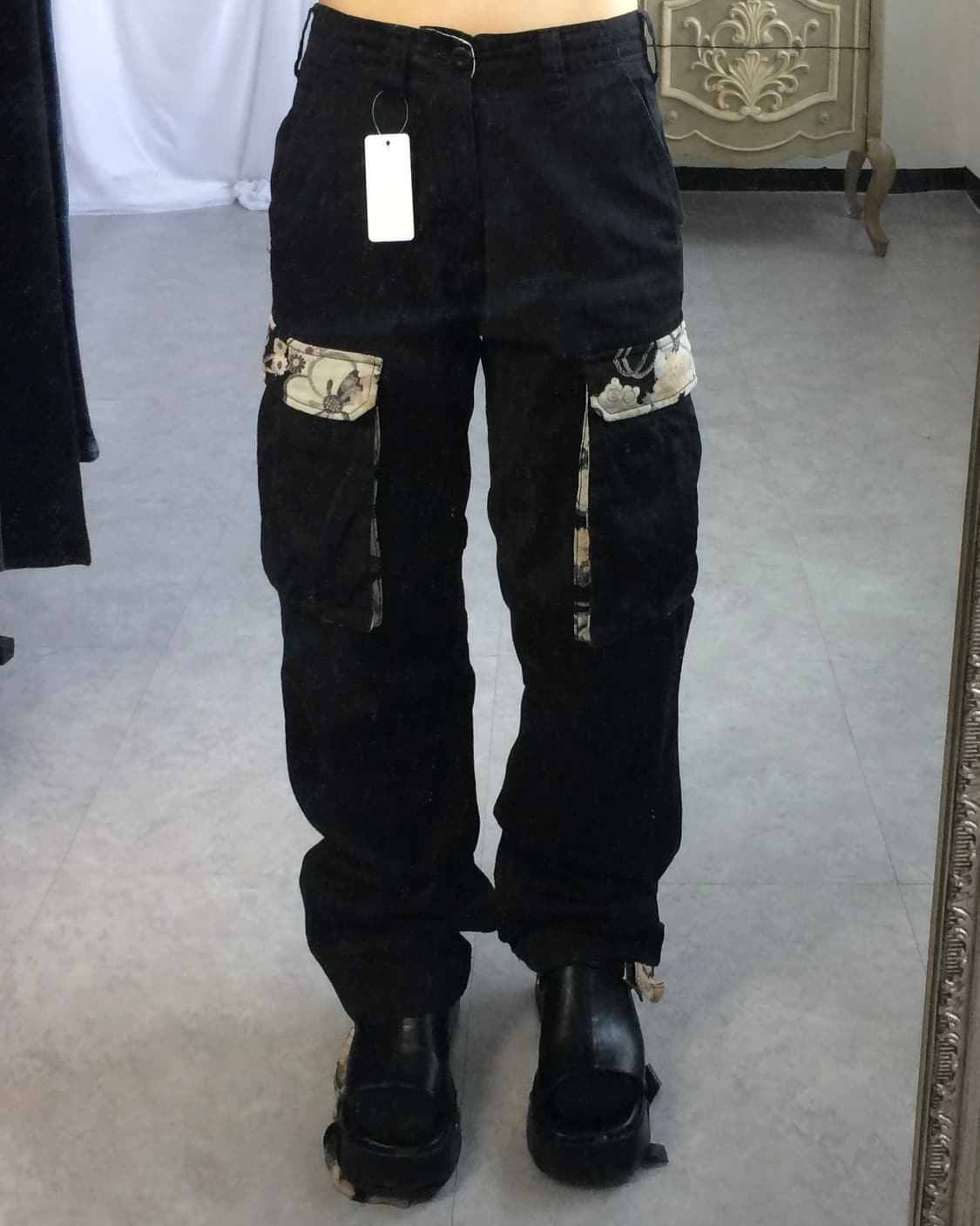 Oriental patch point cago pants 상품이미지1