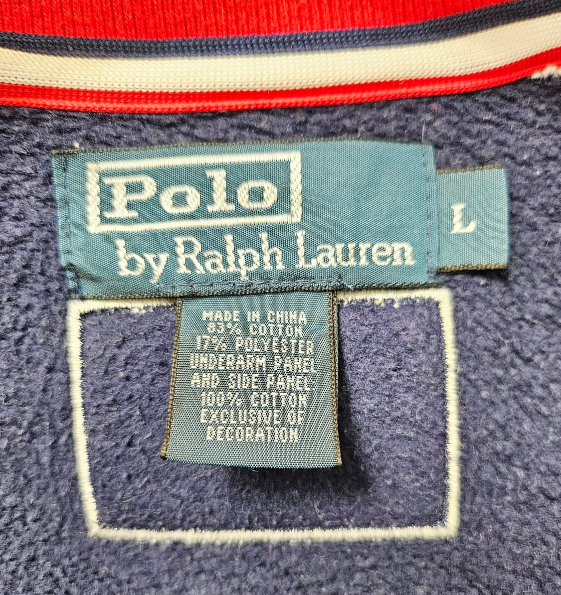 (105~110)XL 랄프로렌폴로 빅포니 USA성조기레이싱 트랙탑집업자켓 상품이미지2