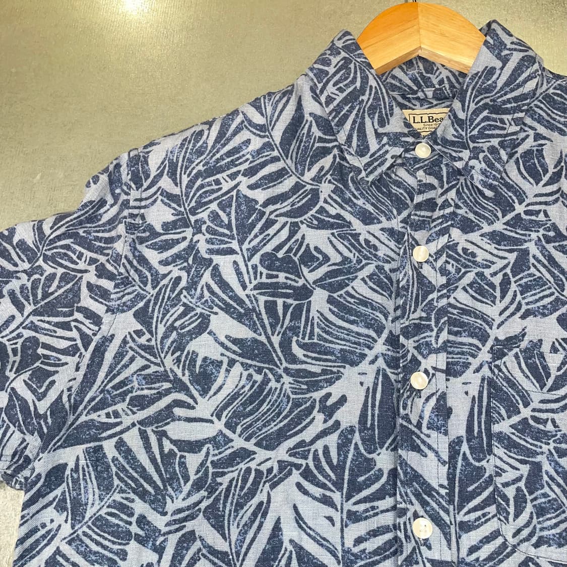 (S) L.L.Bean 엘엘빈 웨스턴 반팔 셔츠 상품이미지4