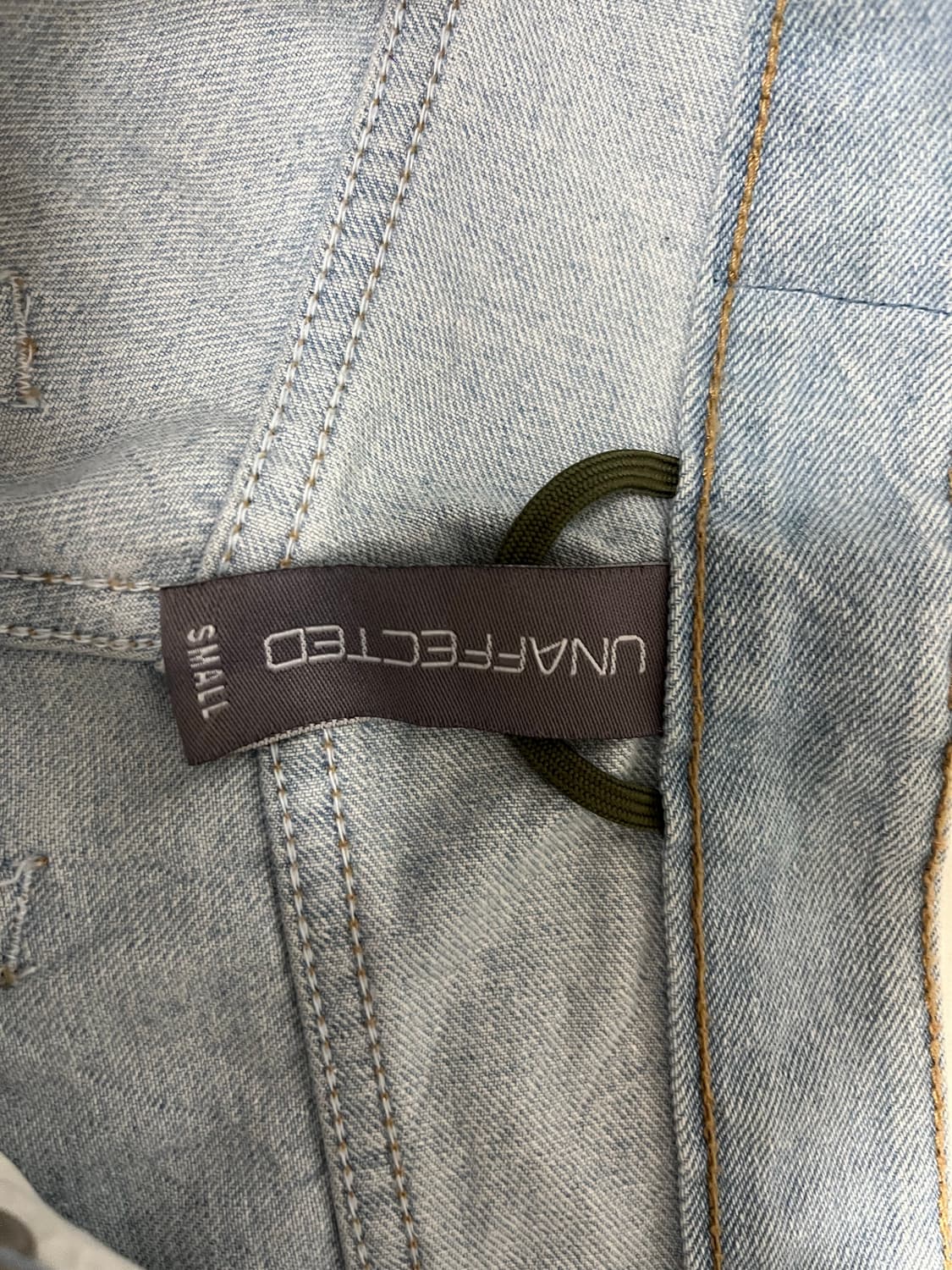 언어펙티드 TRACK DENIM (LIGHT BIUE)_S 사이즈 상품이미지7