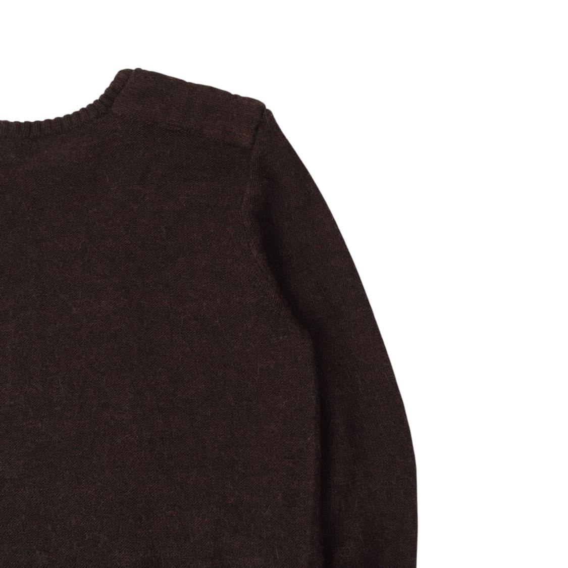 라코스테 다크브라운 울 알파카 모헤어 니트 상품이미지6