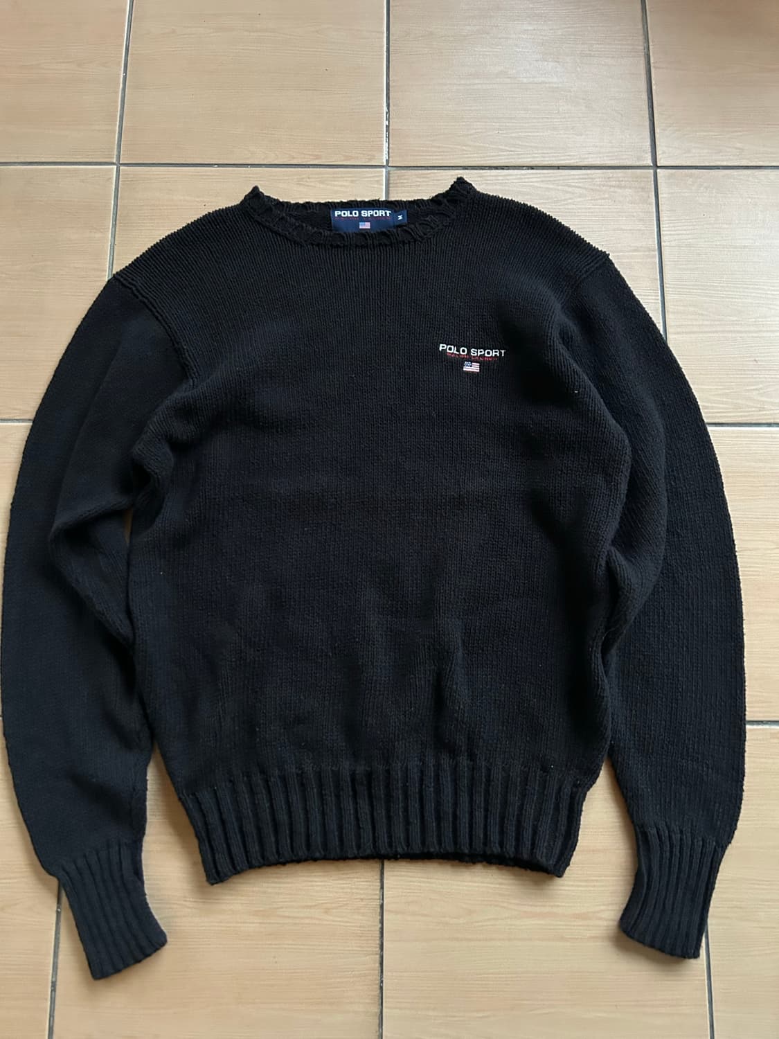 90‘s 폴로스포츠 코튼니트 상품이미지1